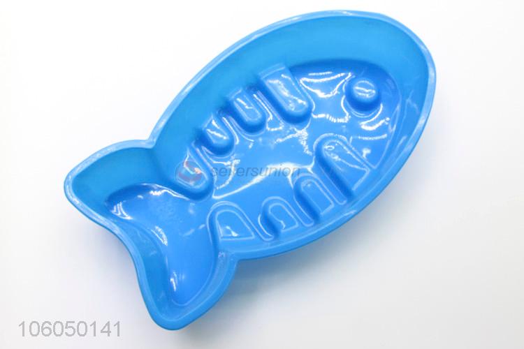 Good factory price fish shape silicone cake mold