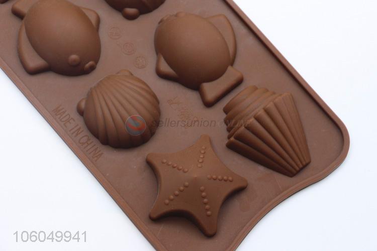 Hot selling eco-friendly non-stick silicone chocolate mold