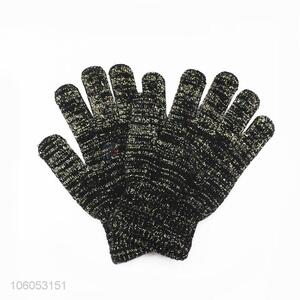 Factory price winter touch screen gloves knitted warm gloves