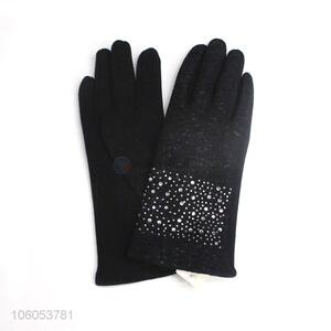 New Design Winter Windproof Touch Screen Gloves For Women