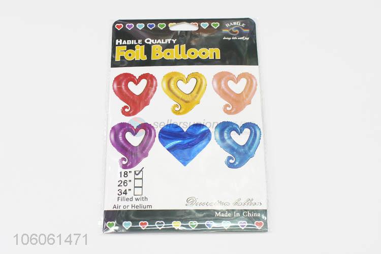 Cheap Professional Hollow Love Party Foil Balloon for Decoration