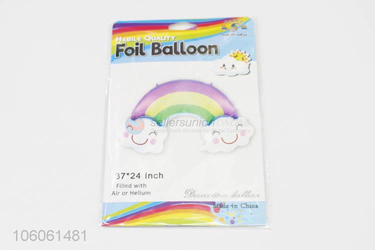 New Useful Rainbow Bridge Foil Balloon Party Supplies