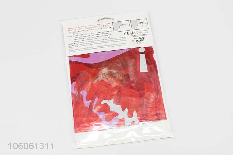 Utility and Durable Rred Lip Shaped Foil Balloon