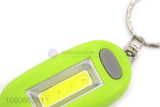 Customized cob led pocket flashlight led light keychain