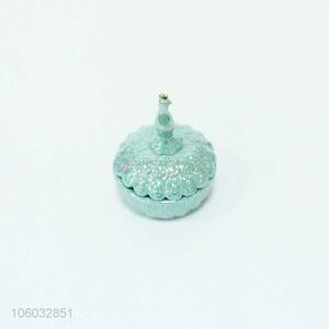 Light green separable peacock ceramic articles for home decor