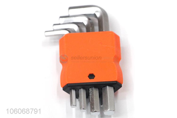 Factory sales 9pcs steel flat head hex socket allen wrench