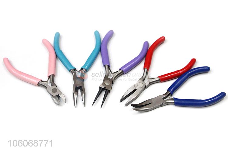 Yiwu factory 5pcs/set portable mini steel pliers