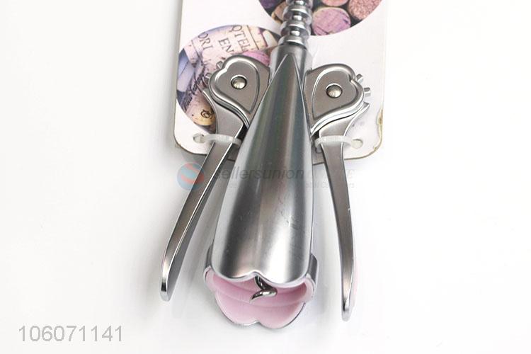 Good quality kitchen accessories zinc alloy wine bottle opener