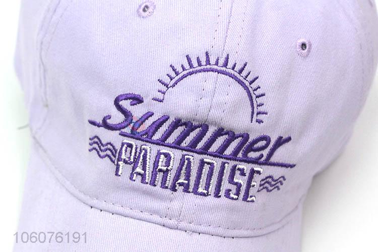 Cheap cotton multifunctional embroidery logo sports cap