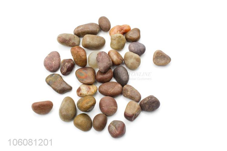 Direct price 0.8-1.2cm mix color natural pebbles/cobbles stone