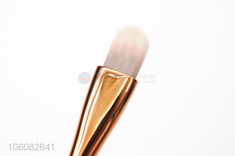 Fashion design beauty golden handle cosmetic makeup brush