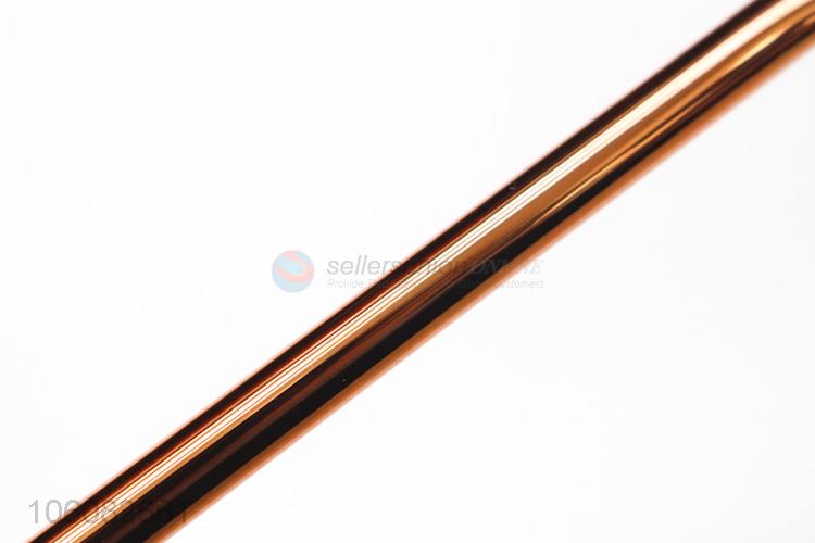 Good quality golden rose plastic handle makeup brush