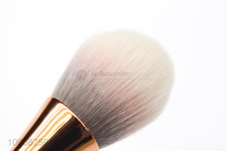 Hot selling golden plastic handle makeup brush