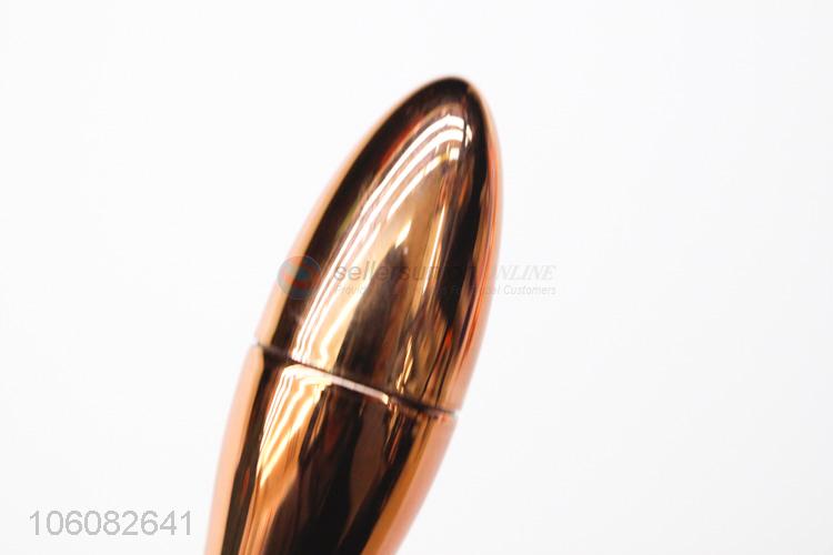 Fashion design beauty golden handle cosmetic makeup brush