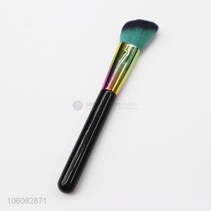 High end colorful brass ferrule black handle makeup brush