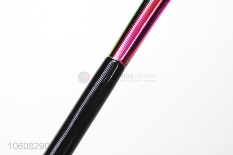 New colorful ferrule black handle makeup brush