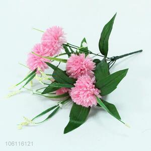 Cheap Wholesale Artificial Plastic Flower Artificial 7 heads Carnation Flower