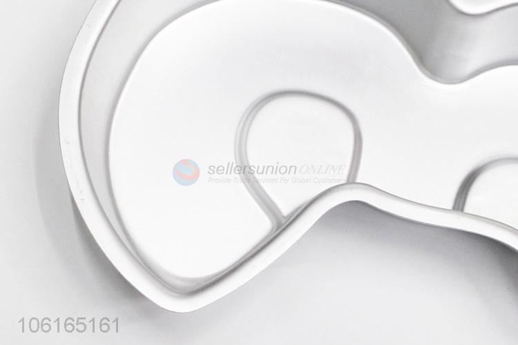 High Sales Aluminium Alloy Cake Moulds Number Shape Cake Tin Cake Pan Cupcake Mold