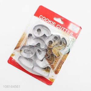 Cheap Price Stainless Steel 0-9 Numbers Cookie Cutters Bulk Biscuit Mold