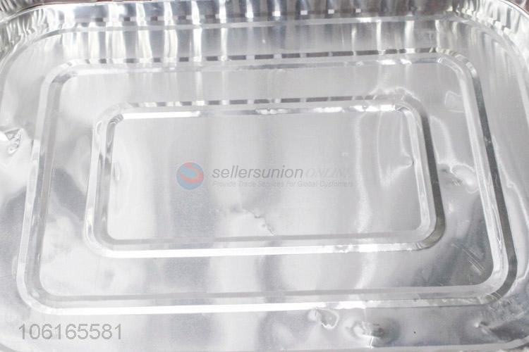 China Suppliers Disposable Aluminum Foil Container / Tray For Food Packaging