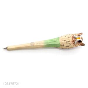 Suitable Price Hand Engraving Wooden Animal Ballpoint-pen