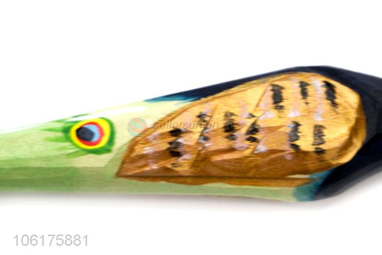 Popular Wholesale Hand Engraving Wooden Animal Ballpoint-pen