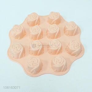 Factory Wholesale Flower Shape Silicone Cake Mould