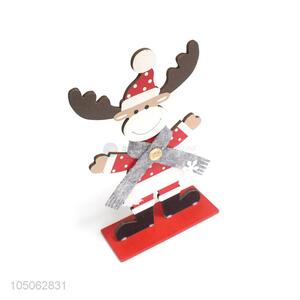 Factory sales wooden christmas deer decoration