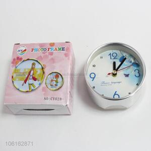 Home decorative plastic table alarm clock