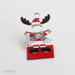 Unique design wooden craft christmas deer Christmas decorations