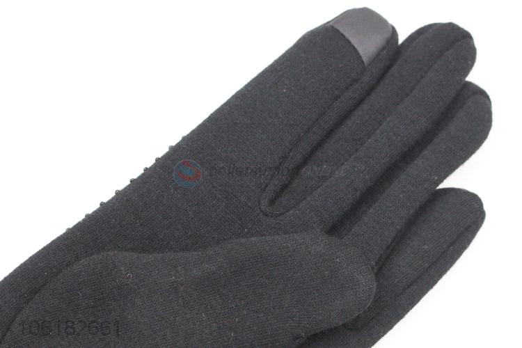 Wholesale Butterfly Patter Winter Warm Gloves For Women