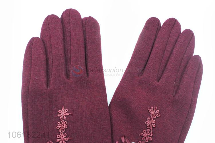 New Arrival Winter Warm Gloves Fashion Ladies Gloves