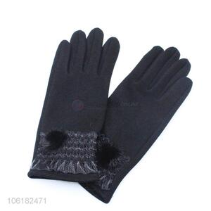 Fashion Warm Gloves Winter Ladies Wool Gloves