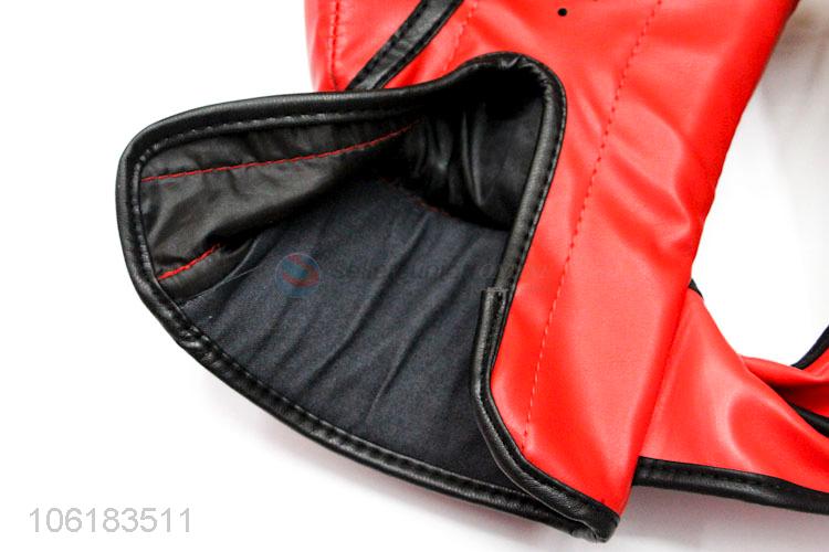 Wholesale pu leather boxing gloves punching gloves for adults