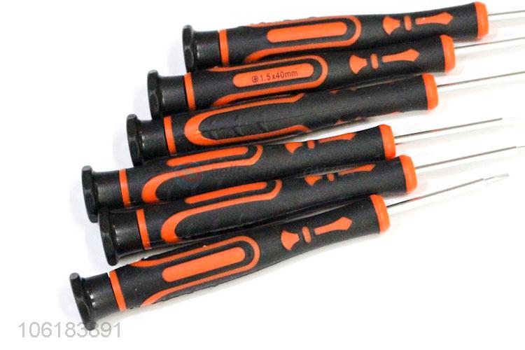 China maker 6pcs hand tools professional screwdriver set