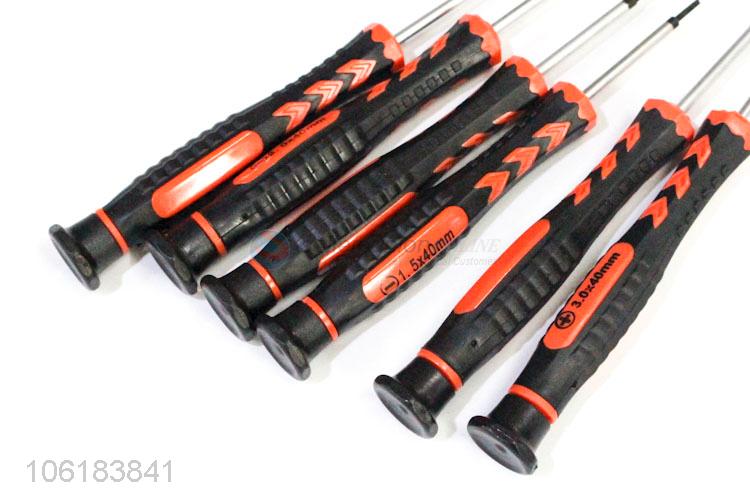 Bulk price 6pcs aluminum precision screwdriver set