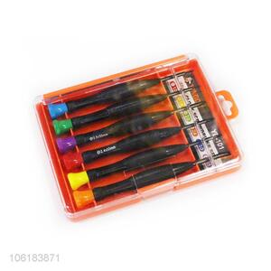 China manufacturer 6pcs hand tools professional screwdriver set