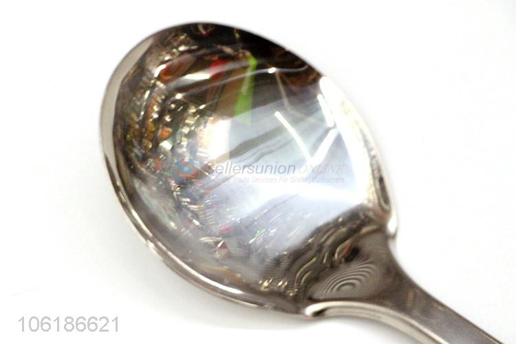 Premium quality kitchen supplies stainless steel rice spoon