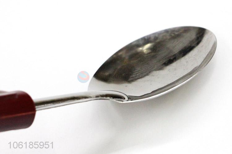 Wholesale popular kitchen supplies stainless steel rice spoon