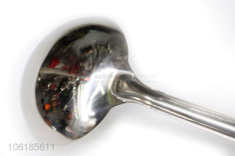 Hot selling kitchen accessories stainless steel soup ladle