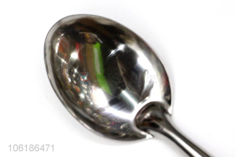 Professional manufacturer kitchen products stainless steel long dinner spoon