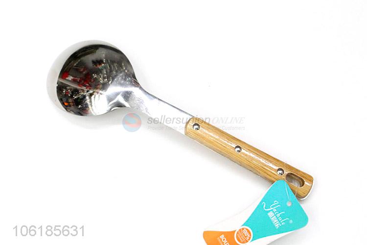 China suppliers kitchen supplies stainless steel rice spoon