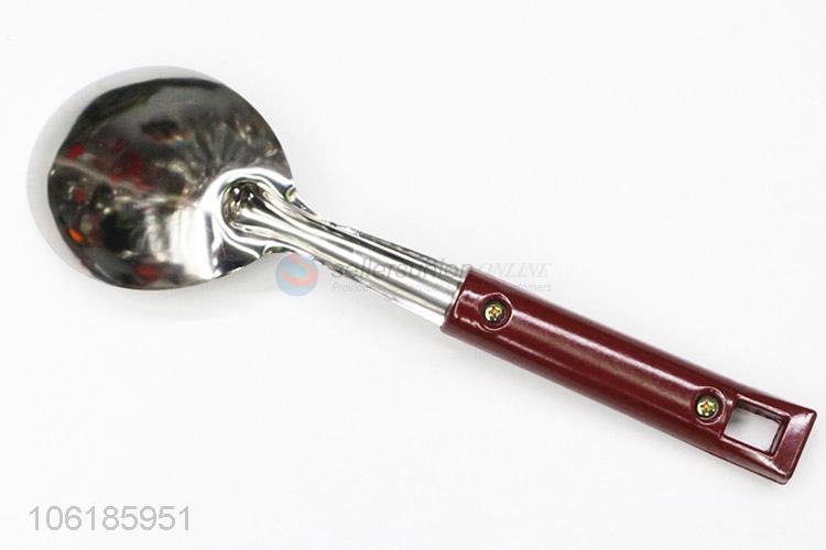 Wholesale popular kitchen supplies stainless steel rice spoon