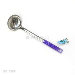 Competitive price kitchen accessories stainless steel soup ladle