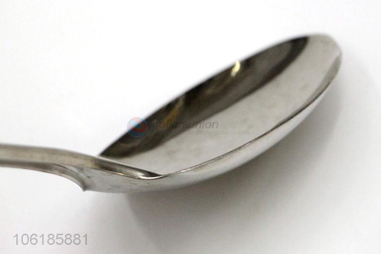 Popular design kitchen supplies stainless steel long rice spoon