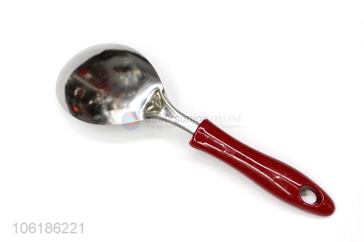 Best quality kitchen supplies stainless steel rice spoon