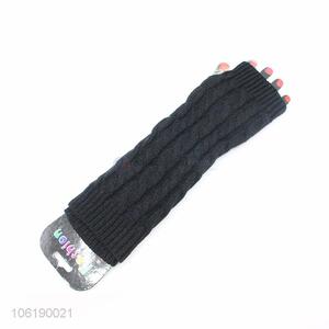 Direct Factory Warmer Knitted Arm Fingerless Long Gloves