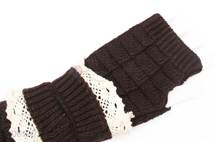 Promotional Gift Arm Warmers Women Stretchy Long Sleeve Fingerless Gloves