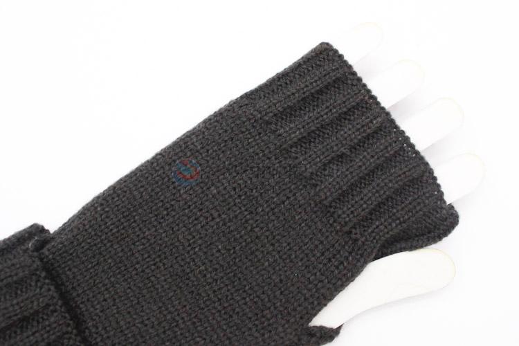 Very Popular Knit Warm Long Stretch Fingerless Gloves