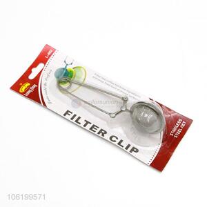 New Creative Mini Stainless Steel Tea Strainer